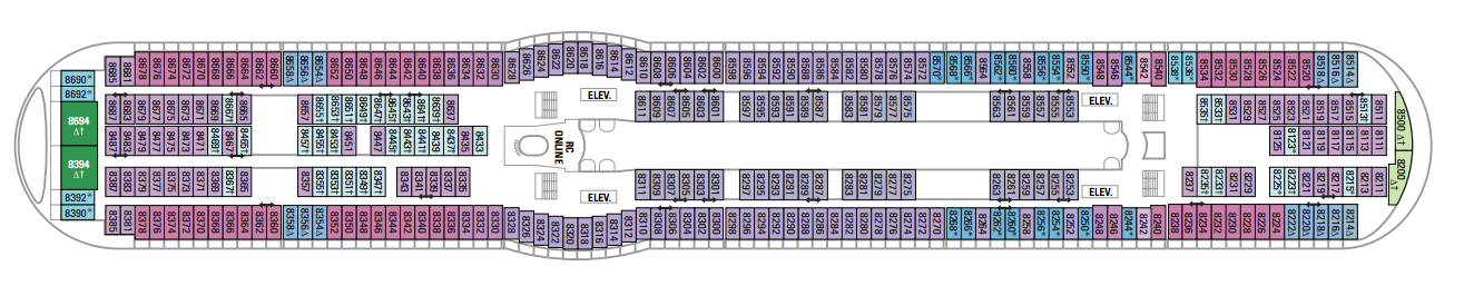 Royal Carribean Voyager of the Seas Deck 8.png